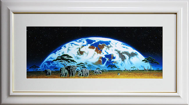 シム・シメール版画 アフリカライジングⅡ｜アートアレックスギャラリー