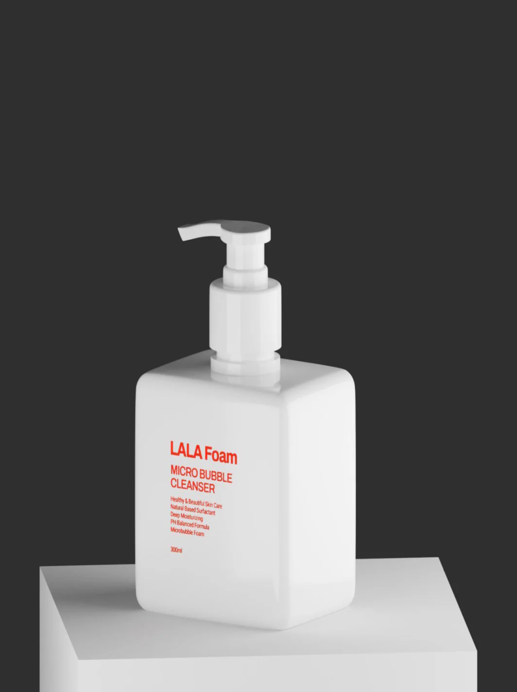 LHALA Peel LHA LALA MICRO O2 BUBBLE FOAM CLEANSER ララピール 第4