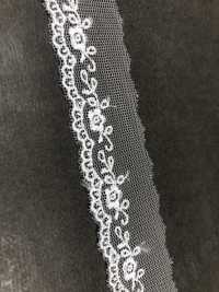 24332 細幅チュールレース 協和レース/オークラ商事 - ApparelX