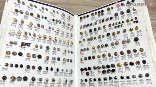 AY6249 王冠モチーフ メタルボタン アイリス/オークラ商事 - ApparelX