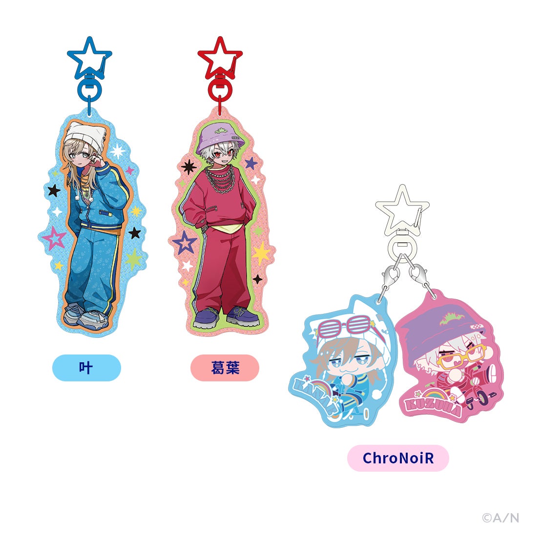 にじさんじChroNoiR新グッズ「Choose your favorite」発売決定！ 9月10