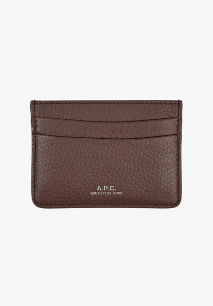 André cardholder | 100% cowhide leather | A.P.C. Accessories