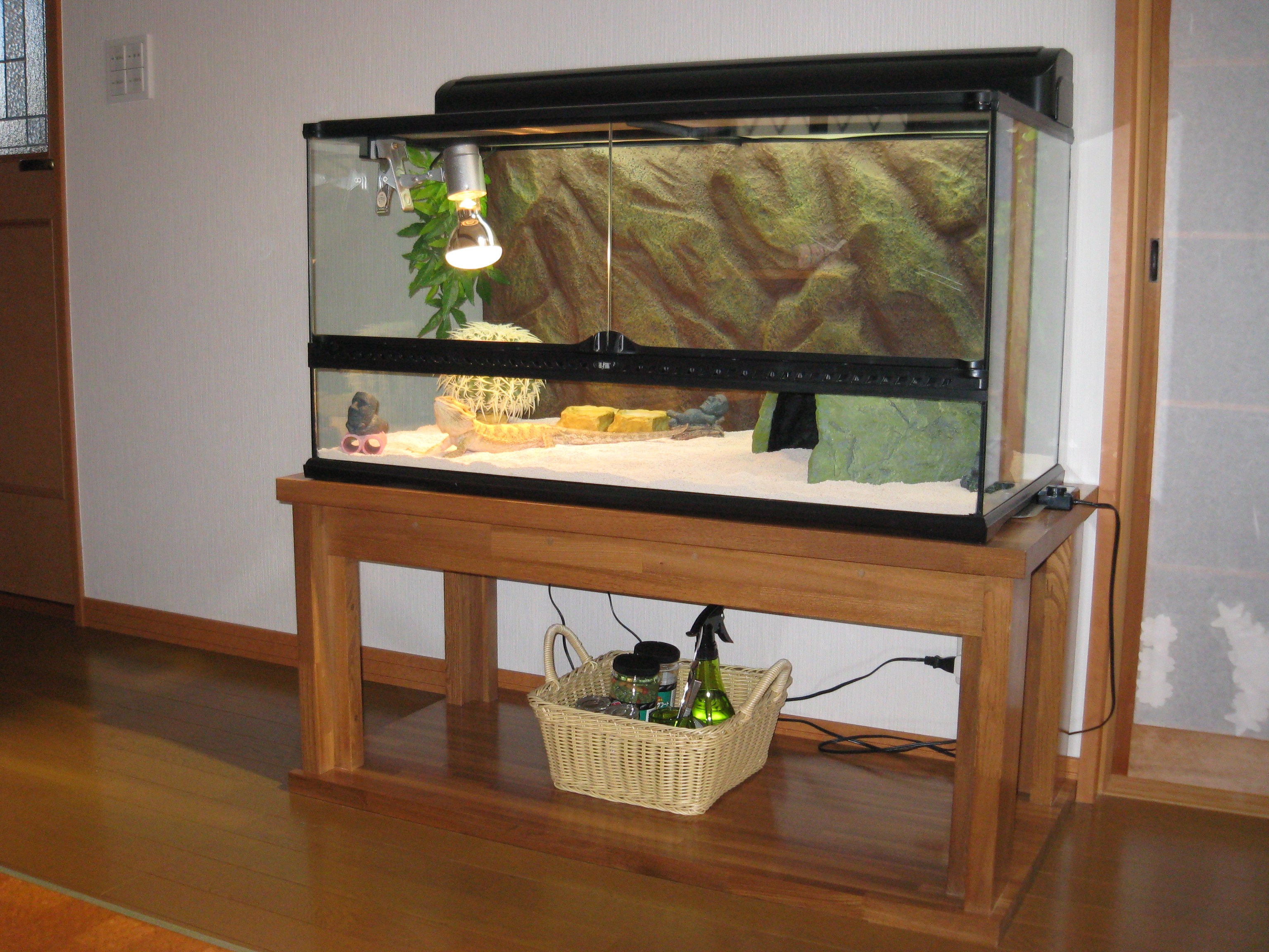 水槽台お客様設置例 - ファンシー