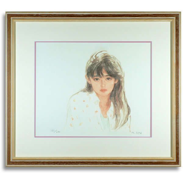 おおた慶文「いつわり」 自筆サイン、エディションナンバー入り限定版画