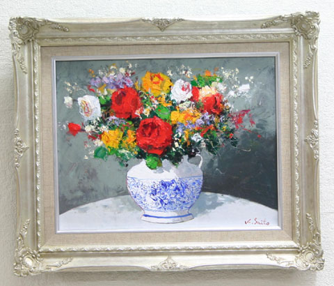 油彩額縁:9232N(旧9232) シルバー (既製品サイズ) | マルニ額縁画材店