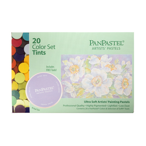ホルベイン]パンパステル20色セット ティント 30204 | マルニ額縁画材店