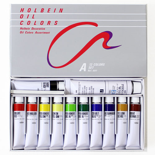 ホルベイン油絵具セット】 Aセット | マルニ額縁画材店