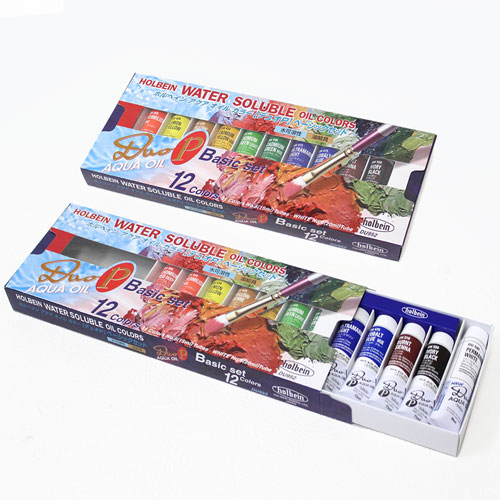 ホルベインDuo油絵具セット】 PベーシックセットDU952 | マルニ額縁画材店