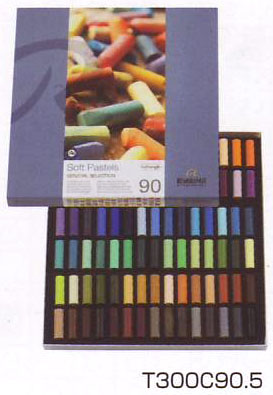 レンブラント]ソフトパステル 90色ハーフセツトT300C90.5(紙箱