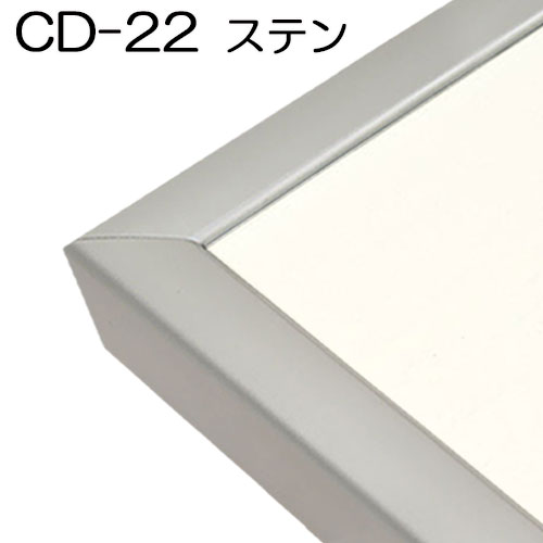 出展用仮額縁:CD-22(CD22)標準タイプ (S:ステン) | マルニ額縁画材店