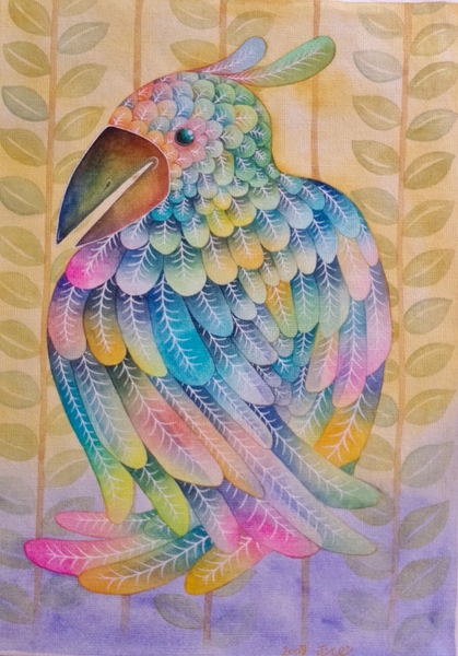 てんとう虫」 by 新垣 正代｜Artmeter｜暮らしを彩るアートが、きっと