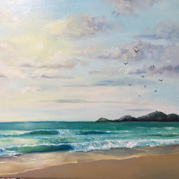 夏の海」 by MASAKO｜Artmeter｜暮らしを彩るアートが、きっと見つかる