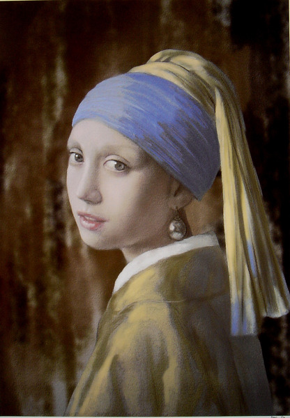 真珠の耳飾りの少女2(1/10)」 by 桐山昌弘｜Artmeter｜暮らしを彩る