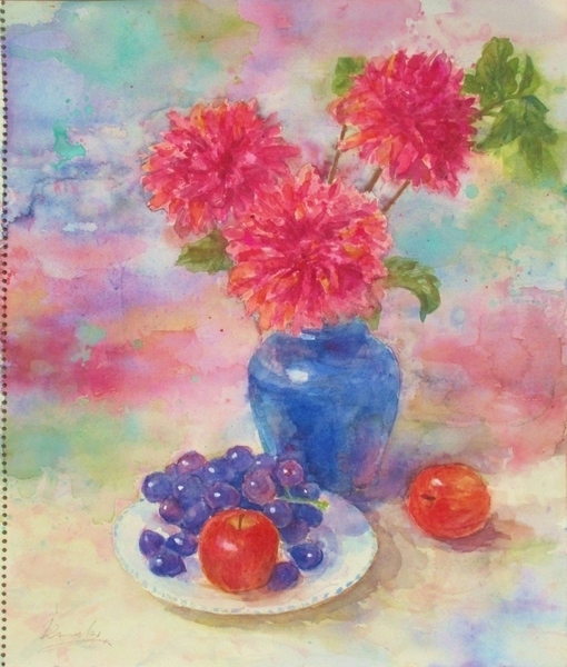 りんご2」 by やよい｜Artmeter｜暮らしを彩るアートが、きっと見つかる