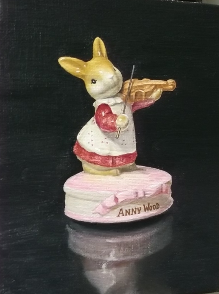 うさぎのオルゴール」 by プーさん｜Artmeter｜暮らしを彩るアートが