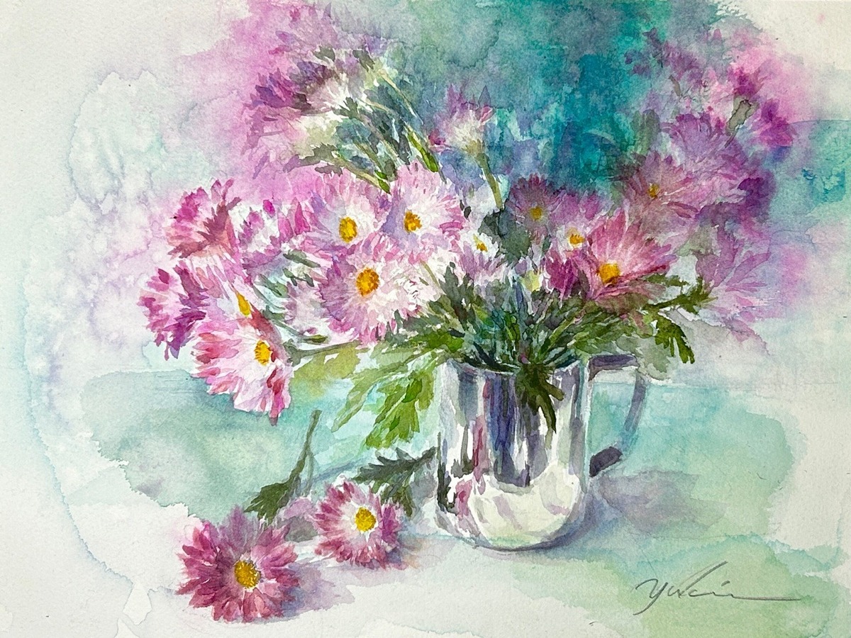 コスモス」 by yukie｜Artmeter｜暮らしを彩るアートが、きっと見つかる