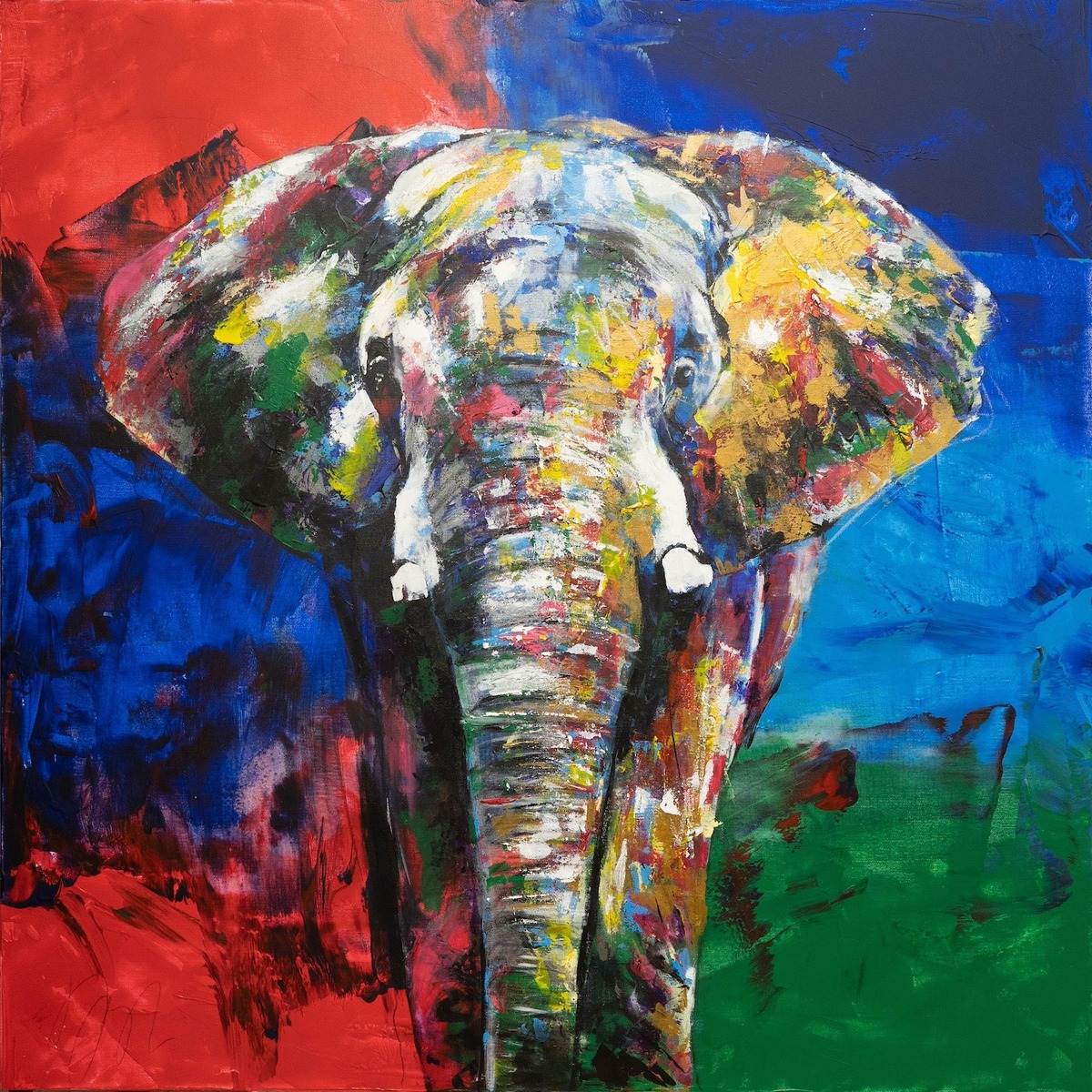 Elephant」 by TOMOYA｜Artmeter｜暮らしを彩るアートが、きっと見つかる