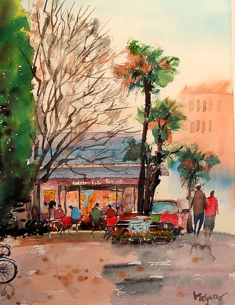 閑静な住宅風景」 by 山田太郎｜Artmeter｜暮らしを彩るアートが