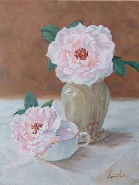 椿」 by Urara｜Artmeter｜暮らしを彩るアートが、きっと見つかる