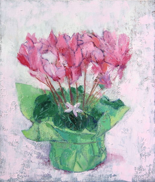 シクラメン」 by YOKO｜Artmeter｜暮らしを彩るアートが、きっと見つかる