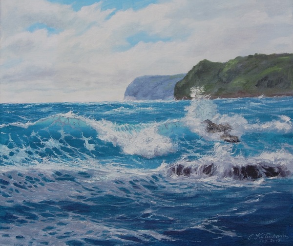 海岸風景ー1」 by TAKESHI｜Artmeter｜暮らしを彩るアートが、きっと