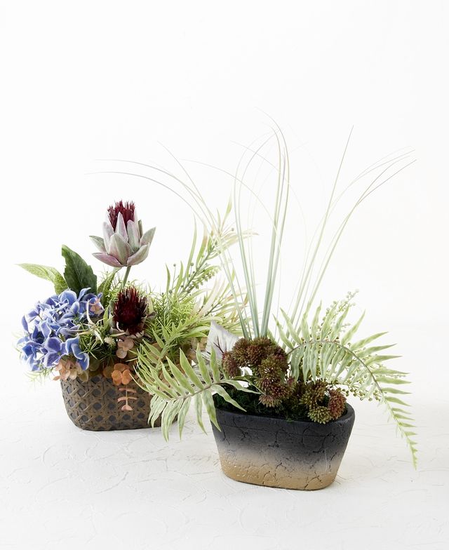 造花・アーティフィシャルフラワー・アレンジメント】プロテアと