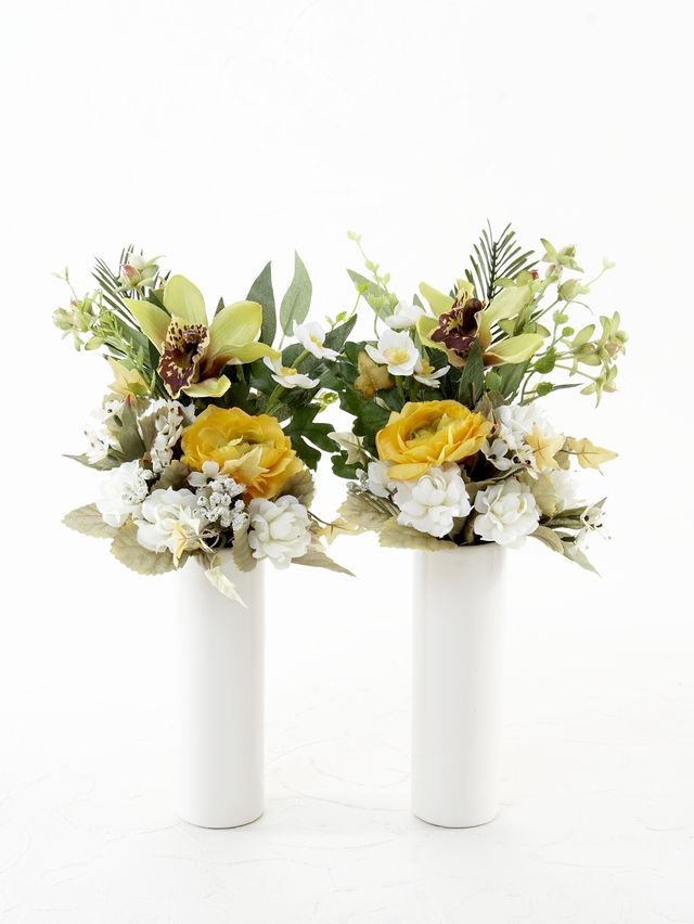 アーティフィシャルフラワー・造花 お墓・お仏壇向け ミニ仏花・供花1