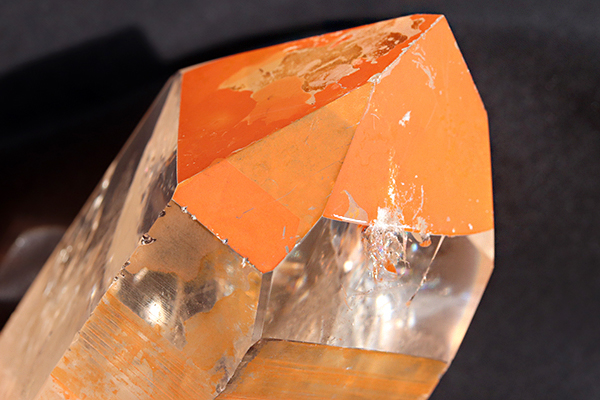 店長厳選】ブラジル産オレンジコートレムリアンシードポイント磨き-512