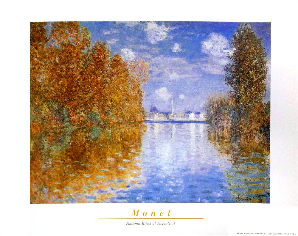 クロード・モネ ポスター OP-238|アート＆フレーム|絵と額縁の専門店