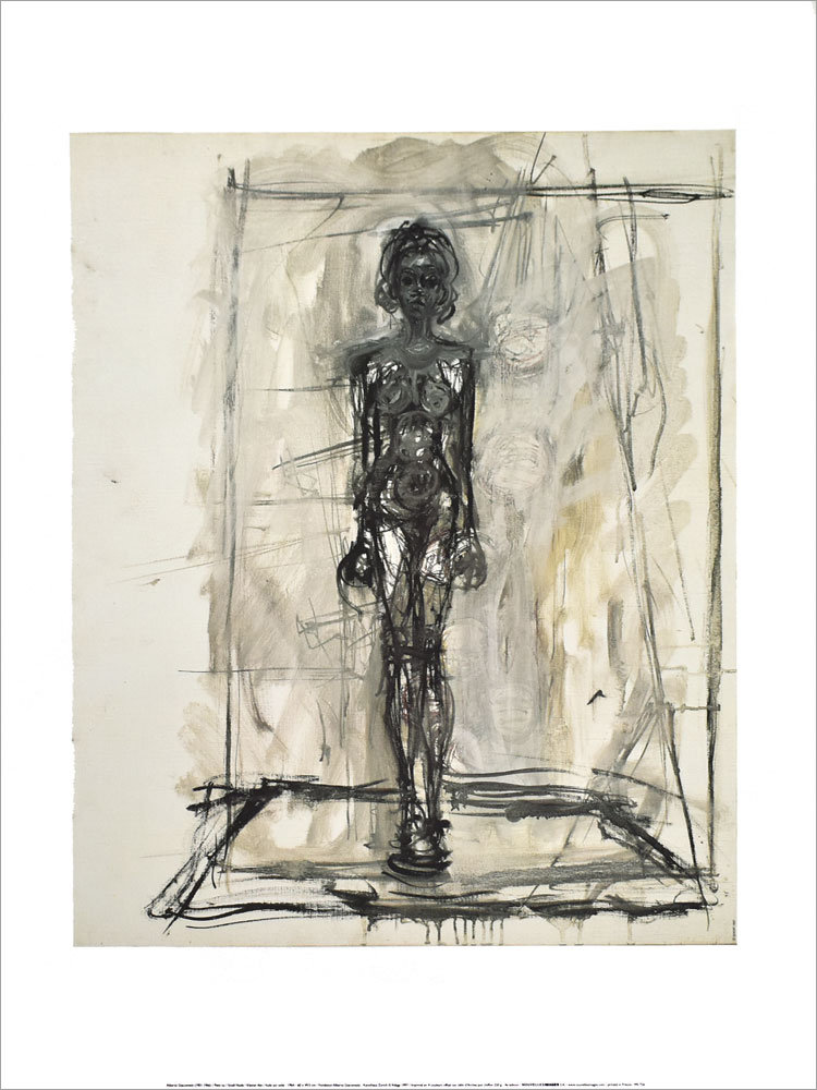 アルベルト・ジャコメッティ ポスター MS726|アート＆フレーム|絵と