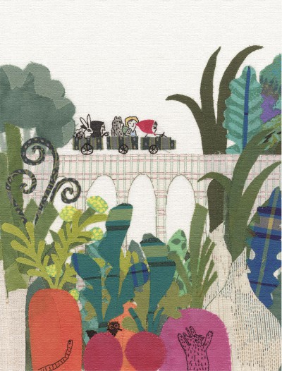 MICAO 絵画 (版画/キャンバスジクレー) 野菜パラダイス 9066|アート