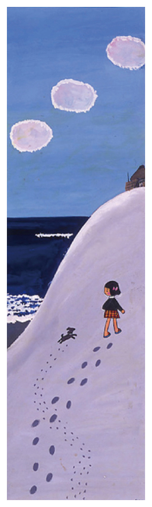 谷内六郎 絵画(ダイヤモンド・スクリーニング) 砂山 3761|アート