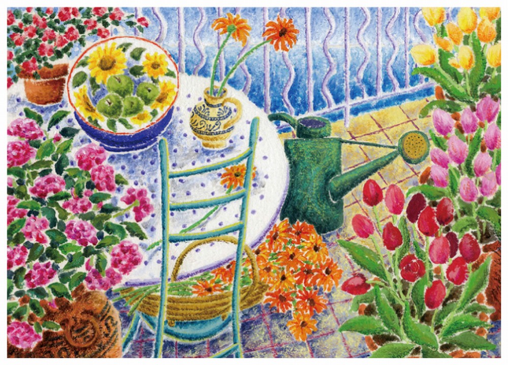 キャッシー・ホワイティング 絵画 (版画/ジクレー) 水やり 3883|アート