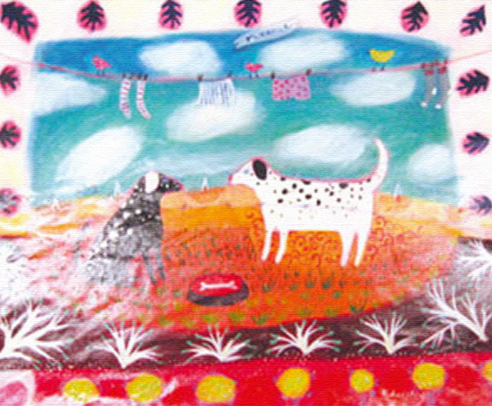 カレン・ホイプティング 絵画 (版画/キャンバスジクレー) Rever