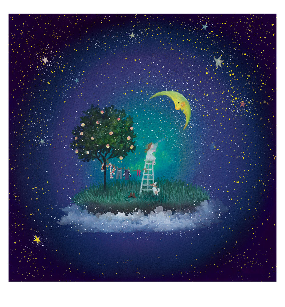 横山真弥 絵画(版画/アーカイバル) 眠りにつくまでの夢 7810|アート