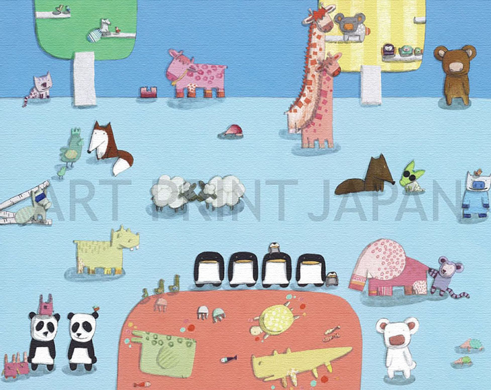 キロメロ 絵画 (版画/キャンバスジクレー) 幸せの色 7045|アート