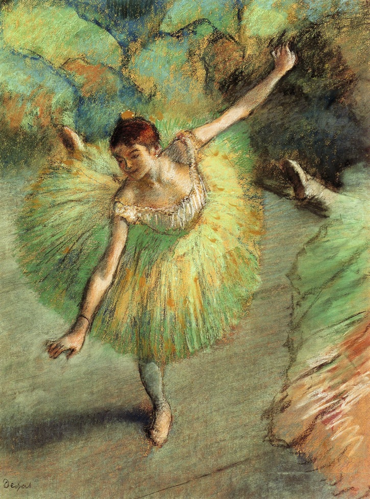 Dancer Tilting (c.1883) by Edgar Degas – Artchive