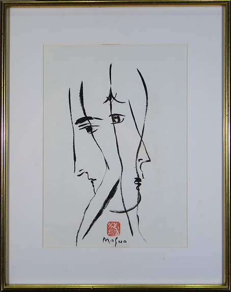 池田満寿夫「直筆デッサン」卸価格販売