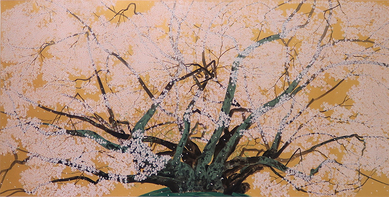 中島千波「素桜神社の神代桜」作品を卸価格で販売しています！