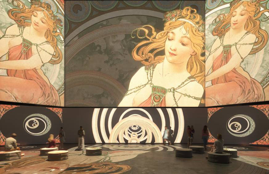 グラン・パレ・イマーシブ 永遠のミュシャ | ヒカリエホール（渋谷