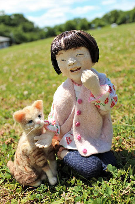 ぬくもりと懐かしさにふれる 大滝博子 創作人形展 | 本間美術館