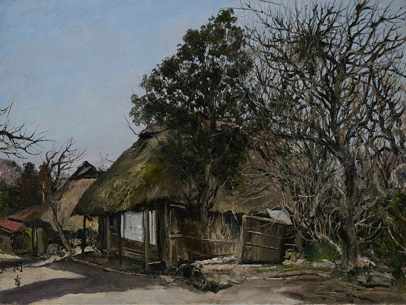 向井潤吉 民家と街道 | 世田谷美術館分館 向井潤吉アトリエ館 | 美術館