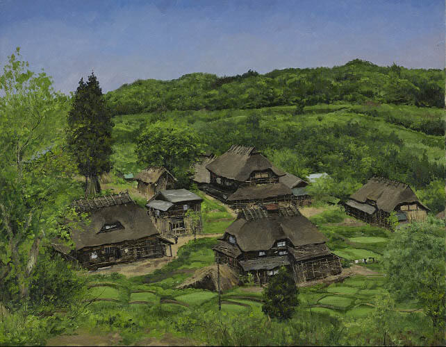 草屋根と絵筆 向井潤吉のエッセイとともに | 世田谷美術館分館 向井