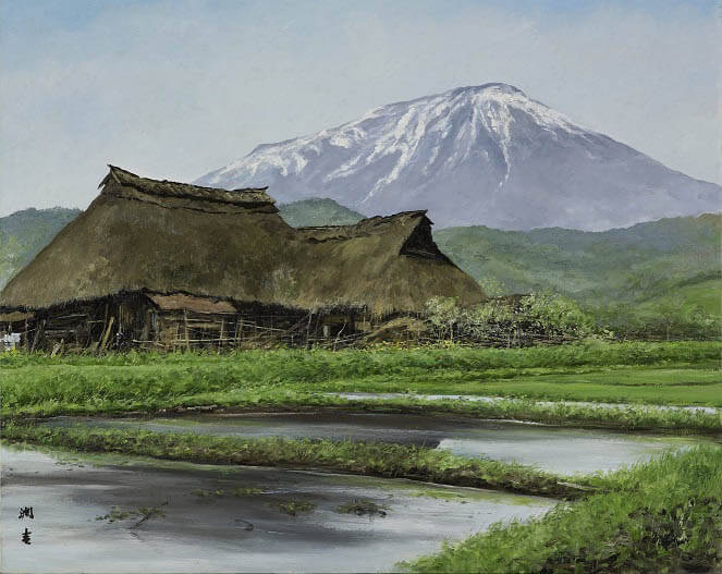 草屋根と絵筆 向井潤吉のエッセイとともに | 世田谷美術館分館 向井