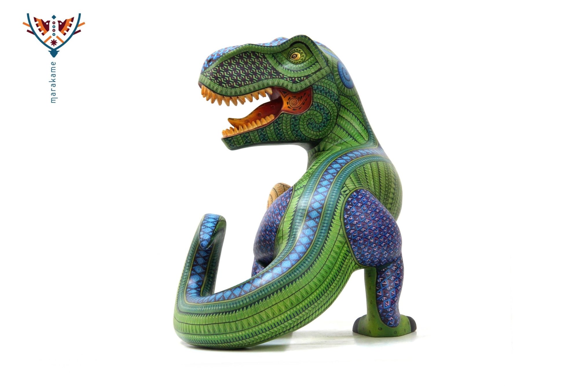Alebrije - T-Rex - Marakame Art