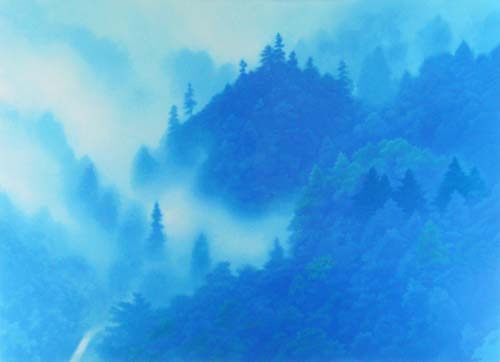 山嶺湧雲 | 東山魁夷 買取・作品 | 日本画、絵画高額査定はアート買取協会