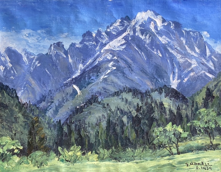 足立源一郎買取・作品一覧 | 洋画、絵画高額査定はアート買取協会