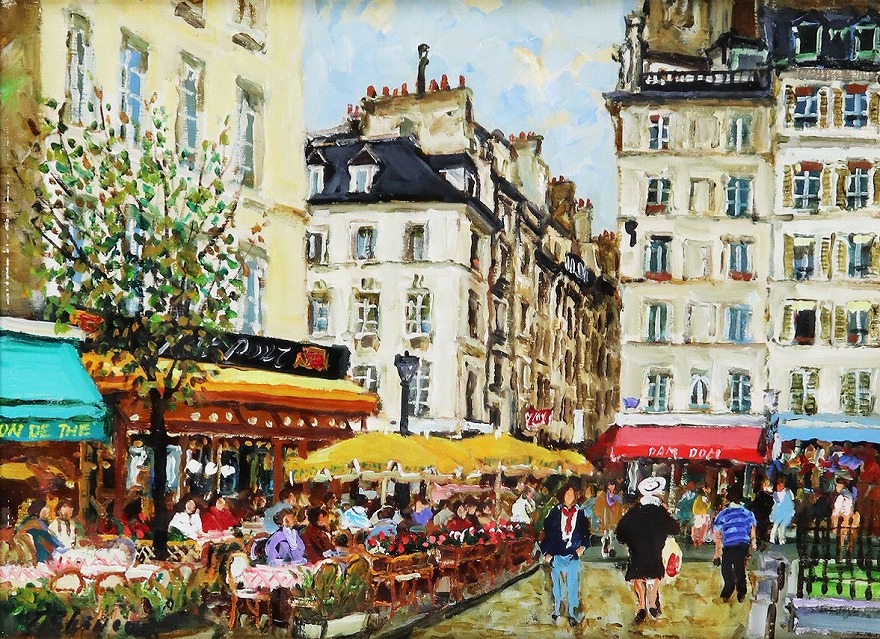 嶋津俊則買取・作品一覧 | 洋画、絵画高額査定はアート買取協会