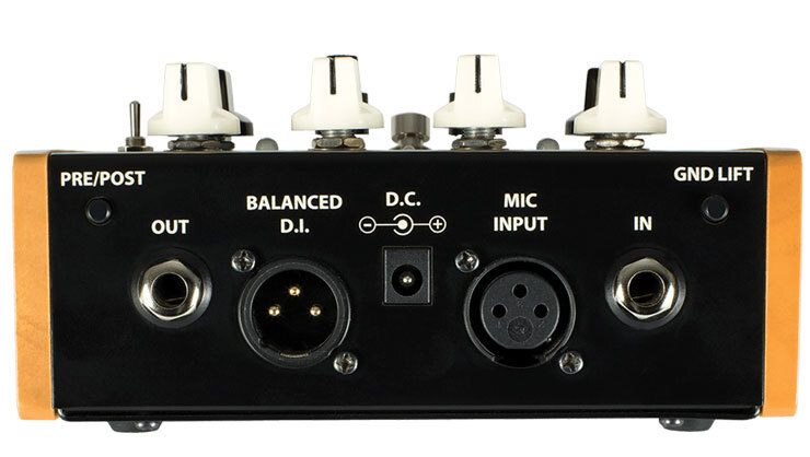 Ashdown Woodsman Series Acoustic Guitar Preamp Reverb Pedal