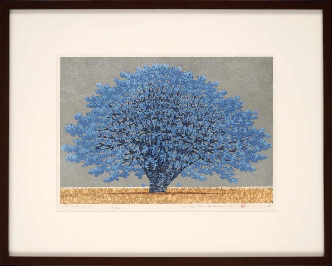 Tree Scene 156 B - Museum Frame - Hajime Namiki